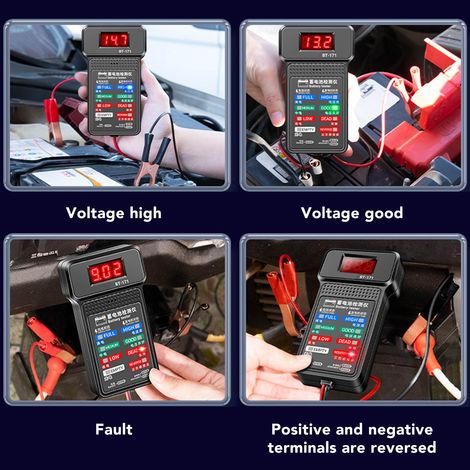 Testeur de batterie automobile BT-171 ANENG, testeur multifonctionnel, test de démarrage de batterie 12 V (1/5)
