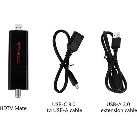 Clé tuner USB HDTV Mate ATSC 3.0 Noir (1/5)