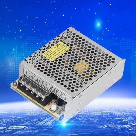Alimentation BERM LED 100-120 V CA / 200-240 V CA, adaptateur secteur pour caméra de surveillance 35 W, alimentation à découpage S-35-5 (1/5)