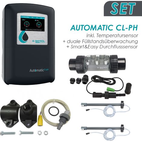 Bayrol Automatic pH/Cl Dosieranlage SMART pH- und Chlor-Wert Dosierung mit WLAN