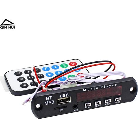 MP3-Decodierkarte, Bluetooth-Modul, Abspielgerät mit Kartenleser, Mikrofonbuchse, Radiomodul, Autoradio-Motherboard. (1/4)