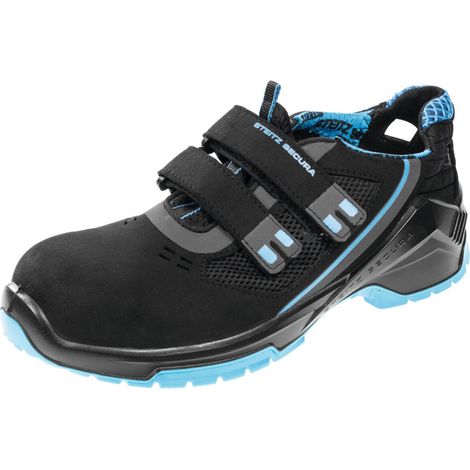 STEITZ SECURA Sandale schwarz/blau VD PRO 1000 ESD, S1 XB, EU-Schuhgröße: 43