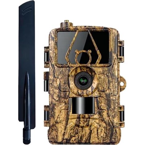 Caméra Faune Sauvage Caméra De Suivi Des Sentiers Cellulaires, 4G 1080P HD, Vidéo En Direct, Batterie 8AA, 60mp 8/4K, Application Jeu Sans Fil, Service Cloud, Étanche IP66, For La Faune Fiable Précise (1/5)