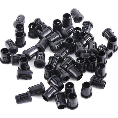Lotto di 50 porta LED – 5 mm – zoccolo per diodo – supporto per luce