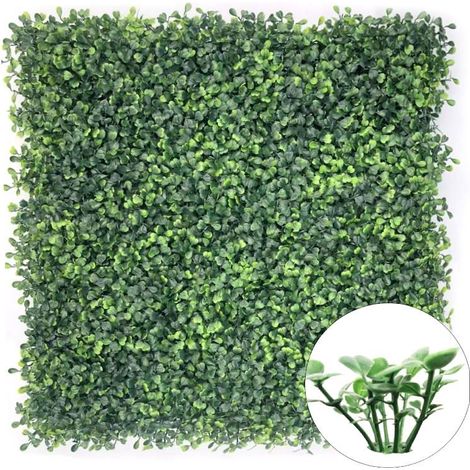 Treillis de jardin extensible en bois Ikodm avec motif de feuilles