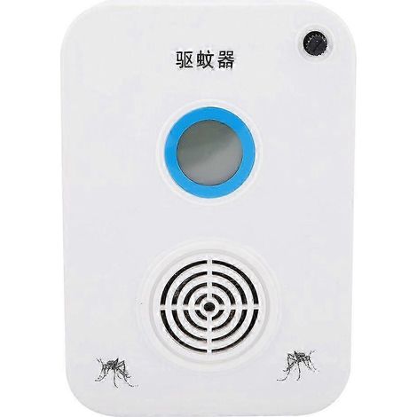 Répulsif anti-insectes et moustiques ultrasonique portable pour une utilisation en extérieur - Éliminateur de mouches électronique efficace (1/5)