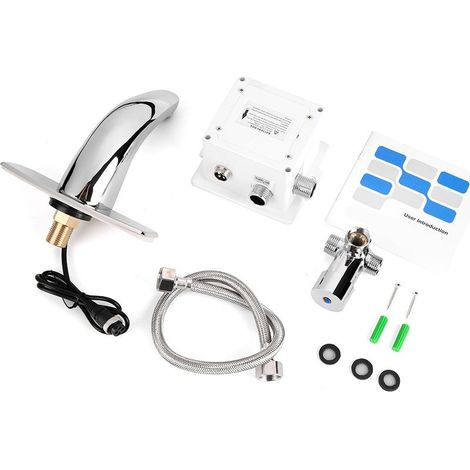 Valve of kitchen of sensor induction, hotel of mixer to temperature automatic electronic for room of bath (1/5)