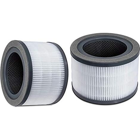 (2 pièces) Filtres de rechange compatibles avec le purificateur d'air LEVOIT Vista 200, 3 en 1 True HEPA, charbon actif haute efficacité, Vista200-RF (1/4)