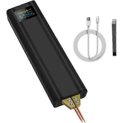 Soudeuse par points portable AURA, 80 vitesses, réglable, pour soudure par points manuelle d'une épaisseur de 0,1 à 0,15 mm, finition nickel S (1/5)