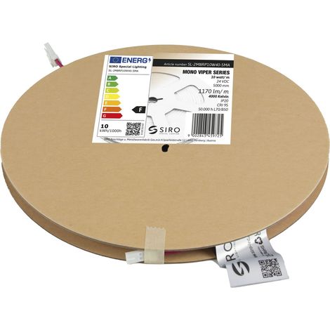 LED Streifen SL-VIPER 10W/m 4000K, LED Band 24 V/DC, Rolle 5m (1/5)