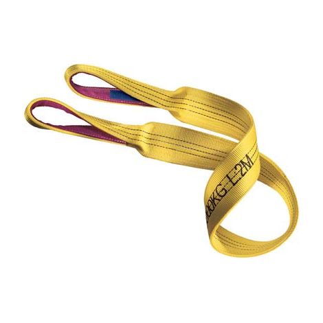 CINGHIA SOLLEVAMENTO ROBUR  ASOLE RINFORZATE KG.3000 L.MT 4 GIALLO