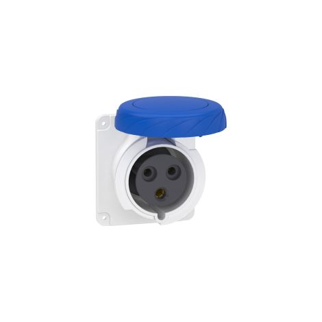Base em rect 32A 2PT 200-250V IP67 Tor - PKF32G723