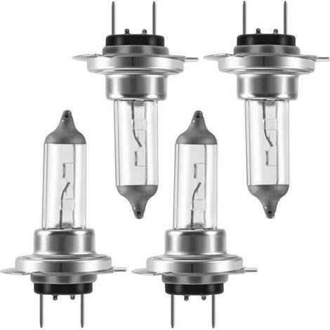 4 Ampoules de Phare Voiture H7 12V / 55W Halogène Lampe Standard (1/4)