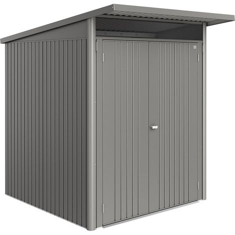 GH AvantGarde ECO A1 quarzgrau-metallic Doppeltür
