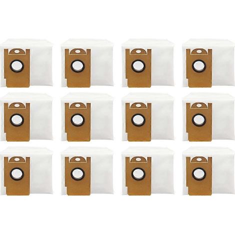 De remplacement Sac à poussière pour Lydsto R1/R1A/HD / STYTJ – B08 / HD – STVTJ W08 Robot Aspirateur 12PCS (1/5)