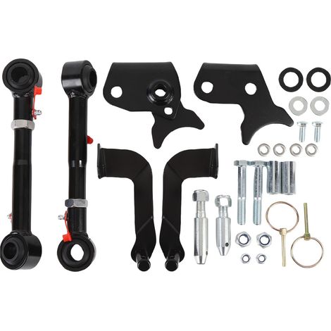 Schnelleres Entkopplungssystem für den vorderen Stabilisator, verstellbarer 2,5-6 Zoll Höherlegungssatz als Ersatz für Wrangler JL JLU 2018-2024 (1/5)