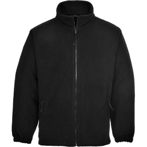 Polar Aran para hombre con abertura frontal, colores corporativos F205 XXL Negro