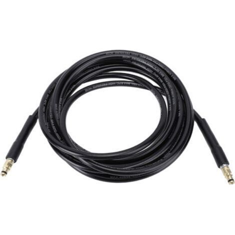 Tuyau de nettoyeur haute pression robuste et résistant à l'usure, tuyau d'extension électrique de nettoyage de surface polyvalent adapté pour K2 K7 8 mètres (1/4)