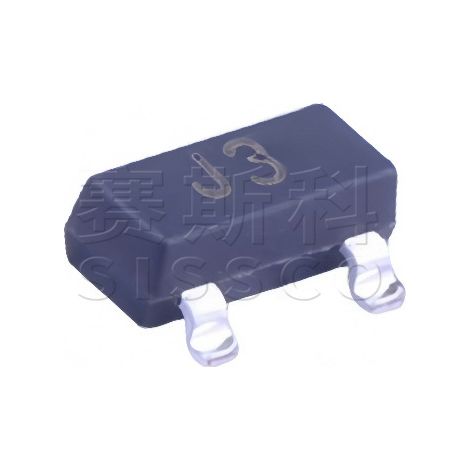 Changdian/Changjing S9013 J3 SOT-23 NPN 25V/500mA SMD transistor electronic component, 5 units shipped.