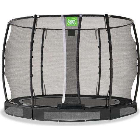 EXIT Allure Premium Bodentrampolin ø305cm - schwarz