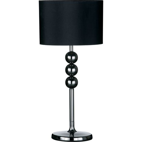 Premier Housewares Gunmetal Feature Lamp (1/3)