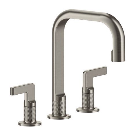 Gessi Inciso- Mélangeur lavabo 3 trous avec bec H=139 mm x 160 mm