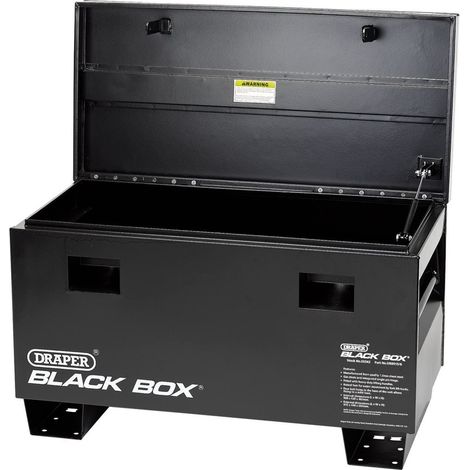 Draper Black BoxÂ® Contractors Secure Storage Box - 36"/915 x 470 x 590mm (1/2)