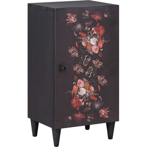 vidaXL  Storage Cabinets  Multicolour 40 x 33.5 x 75 cm Solid Mango Wood
