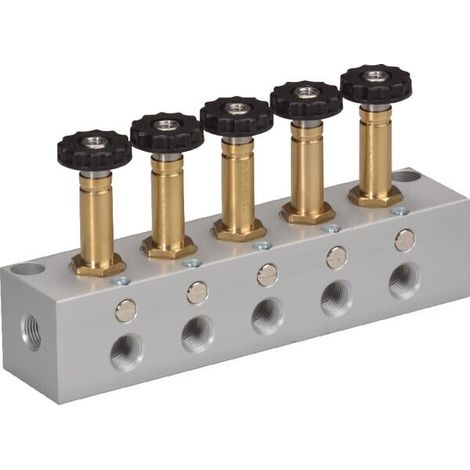V谩lvula electromagn茅tica 3/2 NC-1/8" 8 secciones UNIVERSAL SOVD32M18NC8 (1/2)