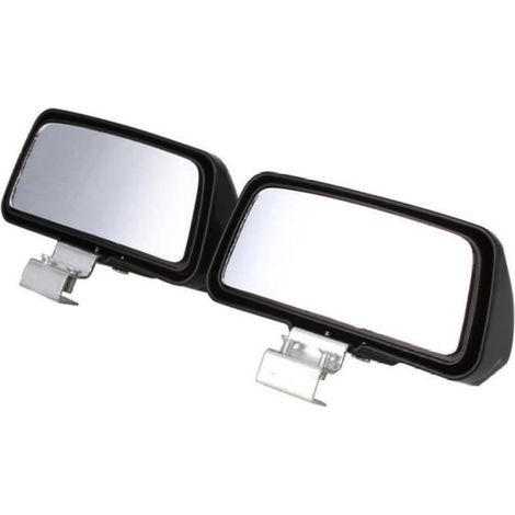 PCS Coach Vehicle Auxiliary Mirrors & 079 Square Black - PCS Coach Vehicle Auxiliary Mirrors & 079 Square Black (1/5)