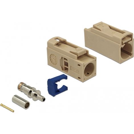 Delock FAKRA I hembra de 25 mm (largo) para prensar