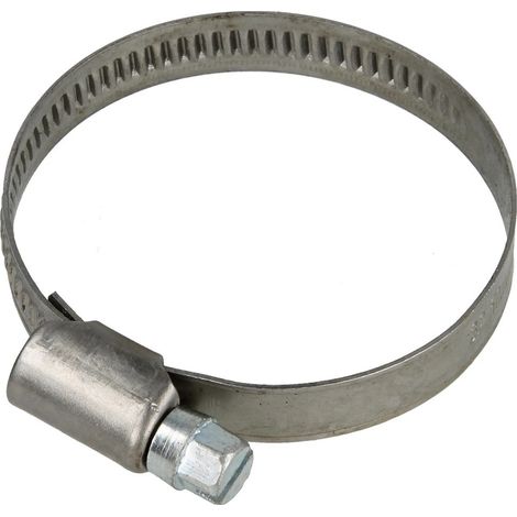 Collier de serrage 9 mm inox plage de serrage 35 - 50 mm