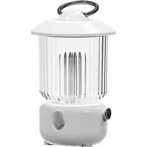 Tragbare Campinglampe mit Zerstäuber, wiederaufladbare LED-Nebellampe, Beleuchtung für Wanderungen und Reisen, eingebauter Wassersprüher, vielseitig einsetzbar im Freien. (1/5)
