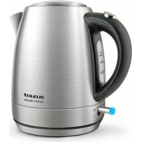 Bollitore elettrico TAURUS Selene - 2200W - 1,7L - Arresto automatico - Inox anti-impronte (1/4)