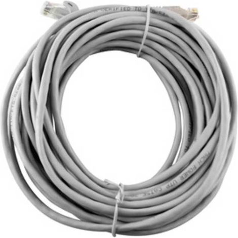 CAVO LAN UTP PLUG RJ45/RJ45 10 M GRIGIO