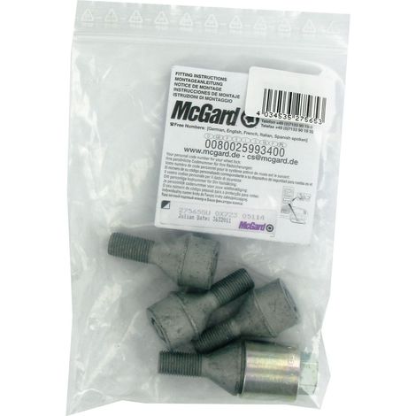 Bulloni conici per Fiat Ducato, kit 4 pz - Original - B010