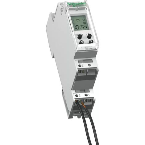 Schneider Electric Digitaler Zeitschalter Weiß (1/2)