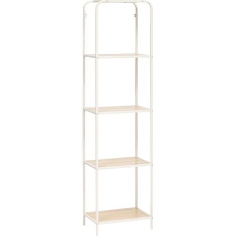 Étagère 4 Niveaux "Curvy" 169cm Naturel