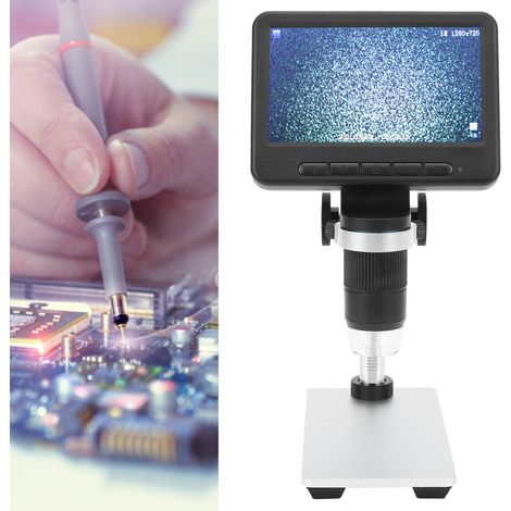 5-Zoll-Großbildschirm-Elektronenmikroskop, 1080p-HD-Auflösung, USB-Vergrößerung, MS2-Reparatur- und Testwerkzeug (1/5)