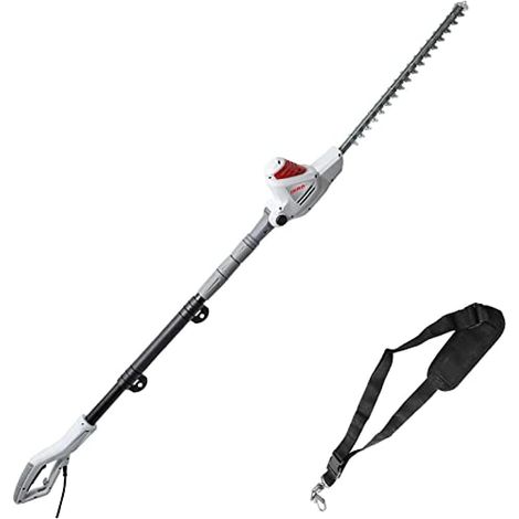 IKRA 78001800 tagliasiepi telescopico Elettrico ITHS 600, incl. Tracolla, Lunghezza 51cm, Regolazione dell'angolo di Taglio, 600 W (1/5)