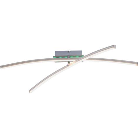 Deckenleuchte Deckenlampe Designleuchte dimmbar Fernbedienung RGB LED L 80,5 cm (1/5)
