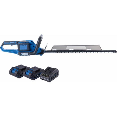 Tagliasiepi Batteria 40V Lama 650mm Taglio 30mm Scheppach set s2 bc-ht720-x (1/5)