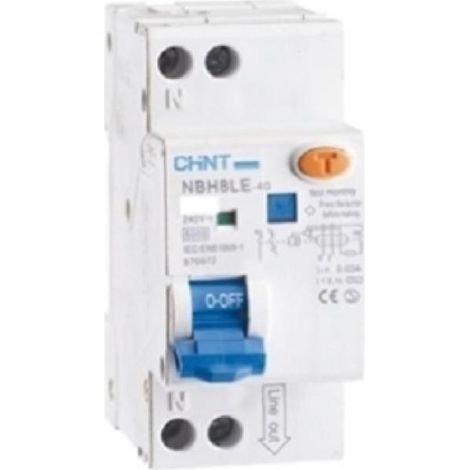 Chint nl1-63/25-2p-a30 -interruttore differenziale  puro 2x25a 30ma tipo a