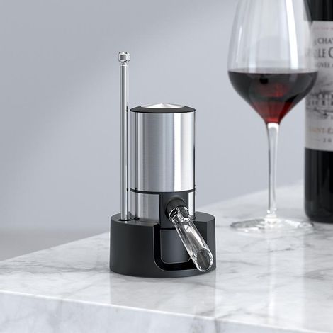 Distributeur d'air comprimé électrique portable avec support intelligent pour vin rouge et vin (1/5)