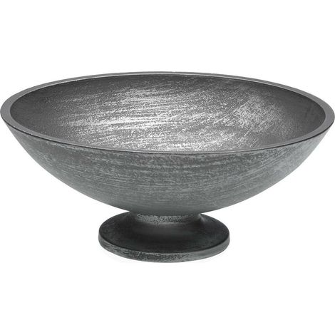 Figurine Décorative Versa Argenté 24,5 x 9 x 24,5 cm