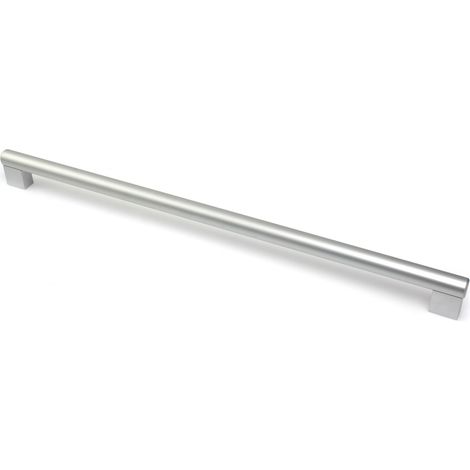 Asa de aluminio con acabado anodizado mate, dimensiones:486x18x38mm y entrepuntos:448mm - (1/5)