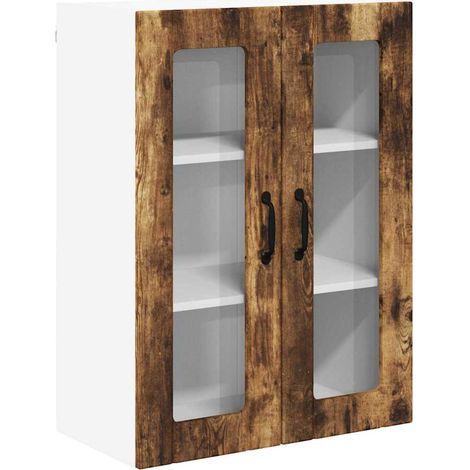 Meubles de Rangement,Armoire de cuisine Chêne fumé 60 x 31 x 80 cm Bois d'ingénierie CFW589251 (1/5)