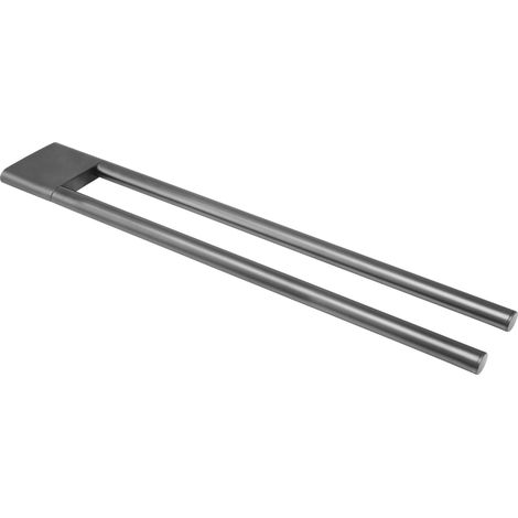 KEUCO EDITION 400 porte-serviettes, 2 bras, fixe, 450 mm, (1/4)