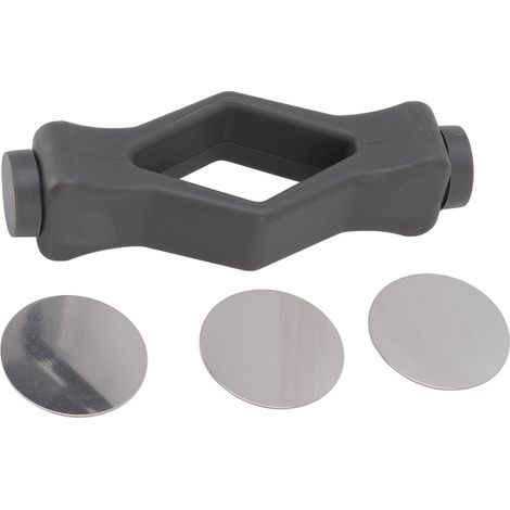 Support de porte de lave-linge à chargement frontal en forme de bouche, aimant puissant, arrêt de porte, gris pour la maison (1/5)