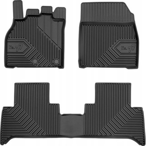 RENAULT SCENIC 3 2009-2016 TAPPETINI, ZERBINI PER PORTE, ZERBINI IN GOMMA PER PORTE, VASSOI 77